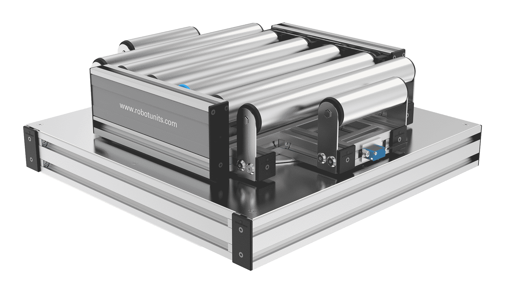 Dreheinheit mit Rollenförderband