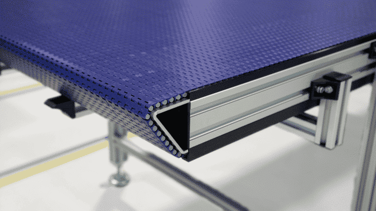 Modular Belt Conveyor - nose bar deflection