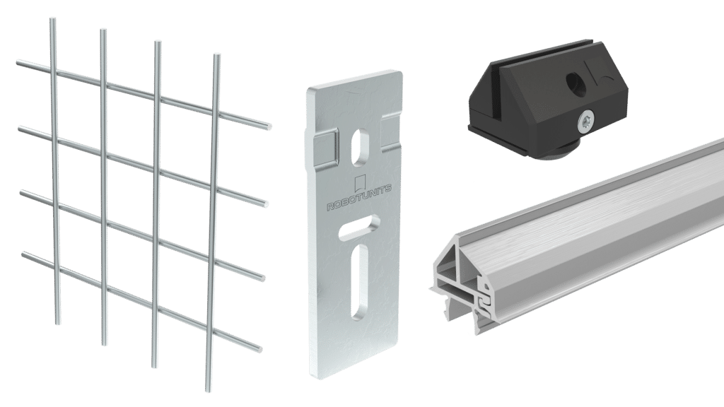 Zubehör für das Schutzzaunsystem