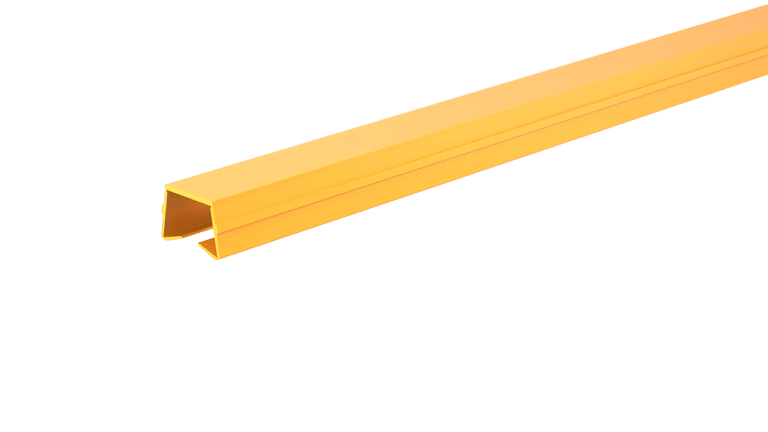 Cover/Insert Extrusion, RAL 1021 yellow