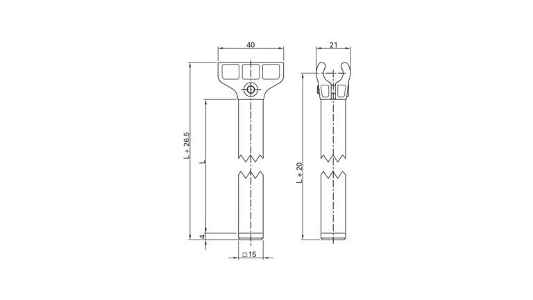Side Guide Clamp With Rod