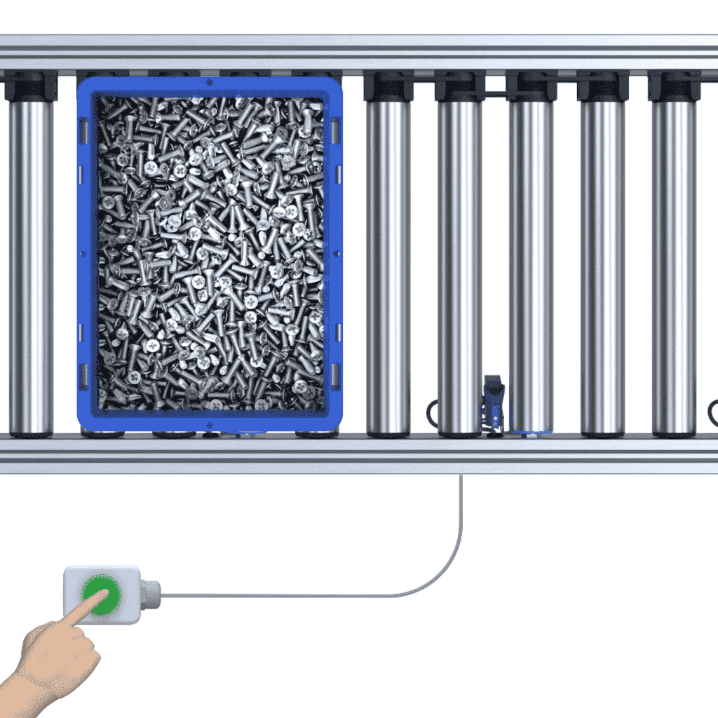 Freigabe mittels Taster