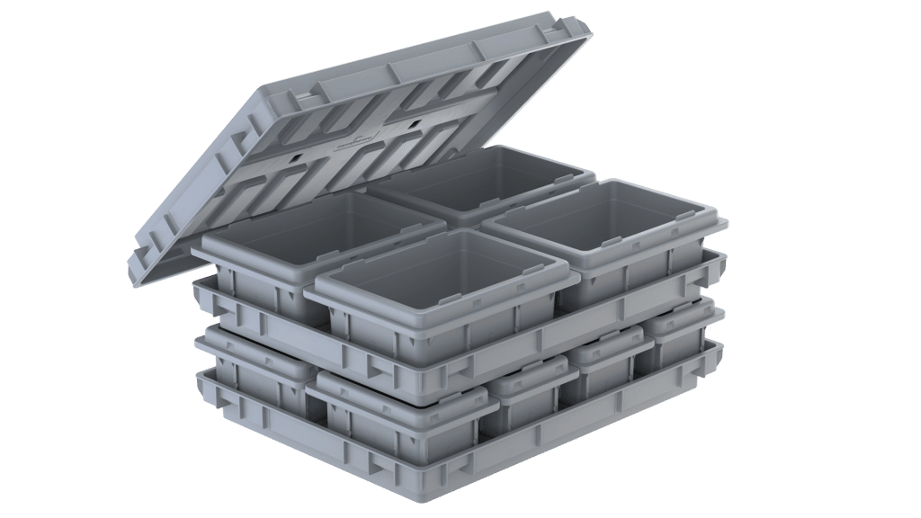 Behälterpaket mit Behälter 200x150