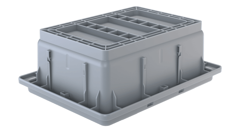 Perimeter ribbed base