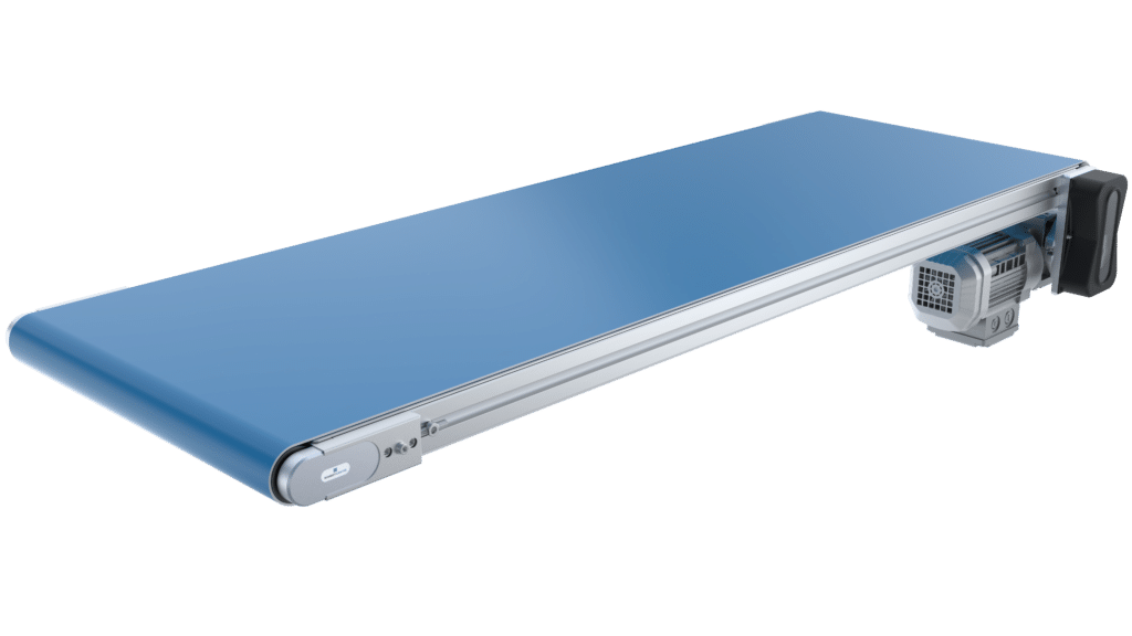 Pásový dopravník C5N s modrým pásem