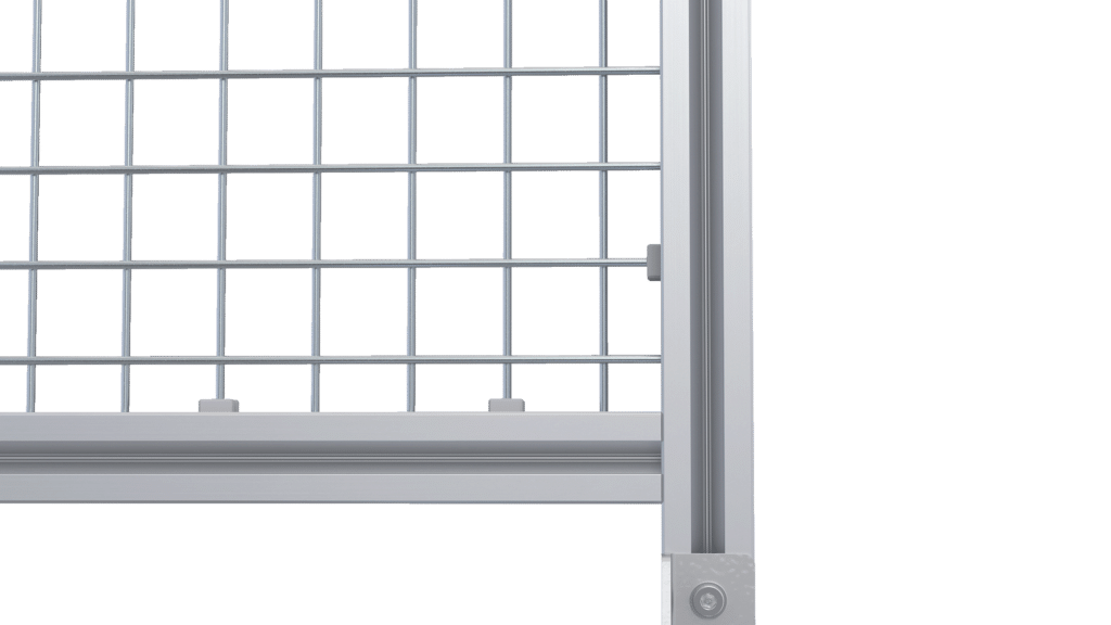 Schweißgitterklipp Detail